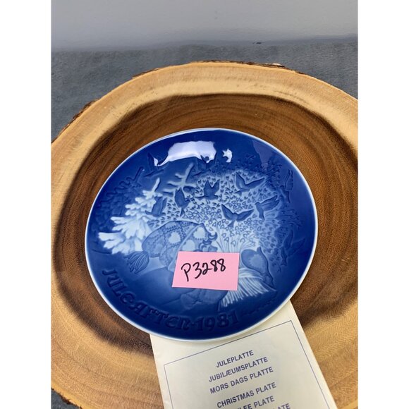 Bing & Grondahl 1981 Juleplatte Christmas Peace Plate - Picture 7 of 7